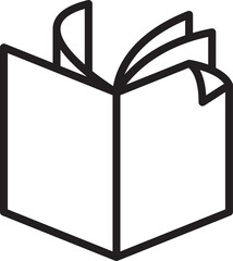 Book Line Icon