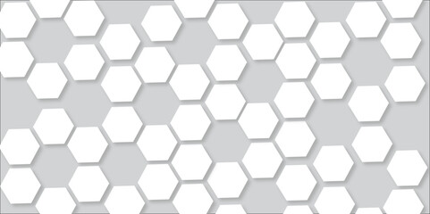 Abstract grey square shape with futuristic concept Embossed papercut background with neomorphism Abstract blurred background with Geometric light & white Space design concept.