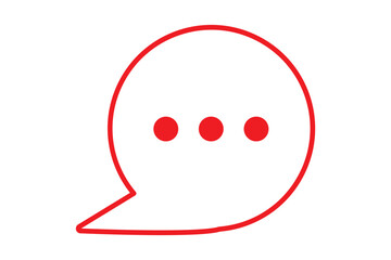 comment icon speech bubble symbol Chat message icons - talk message Bubble chat icon. web vector icon