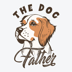Dog t shirt Design , Dog t shirt , New Dog t shirt , Dog t shirt Design Vector