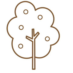 Simple Coloring Doodle Lineart