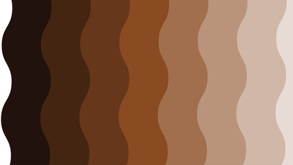 Brown paper cut abstract background vector image