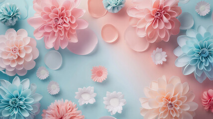 beautiful pastel color modern background 