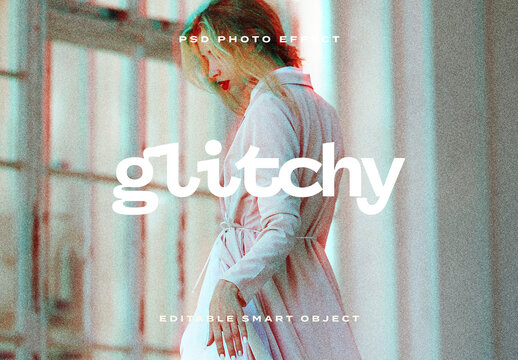 Glitchy Photo Effect