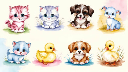 set of pets