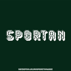 modern geometric circular font with rounded edges