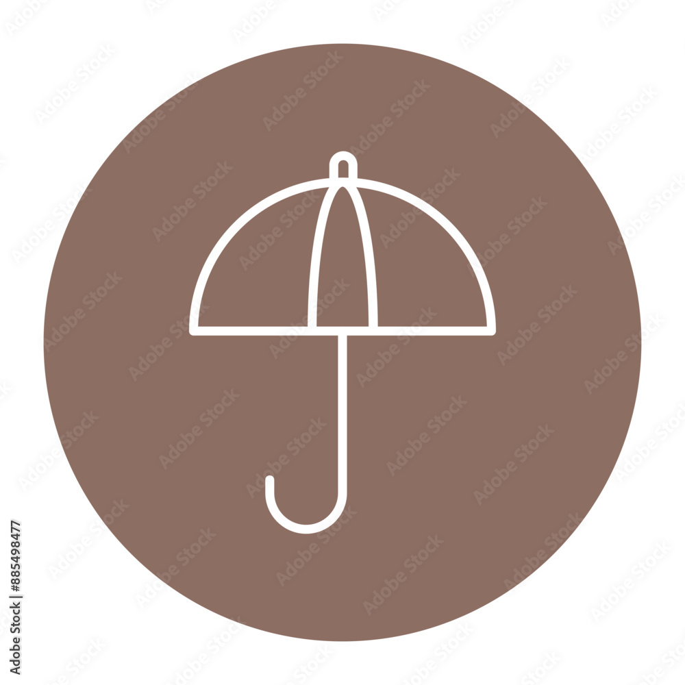 Canvas Prints umbrella icon