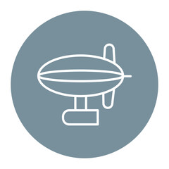 Airship Icon © Icons Studio