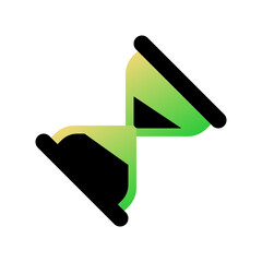 Editable vector rotating hourglass icon. Part of a big icon set family. Perfect for web and app interfaces, presentations, infographics, etc