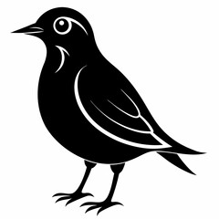 Skylark Black silhouette