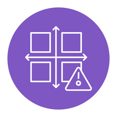 Risk Matrix Icon