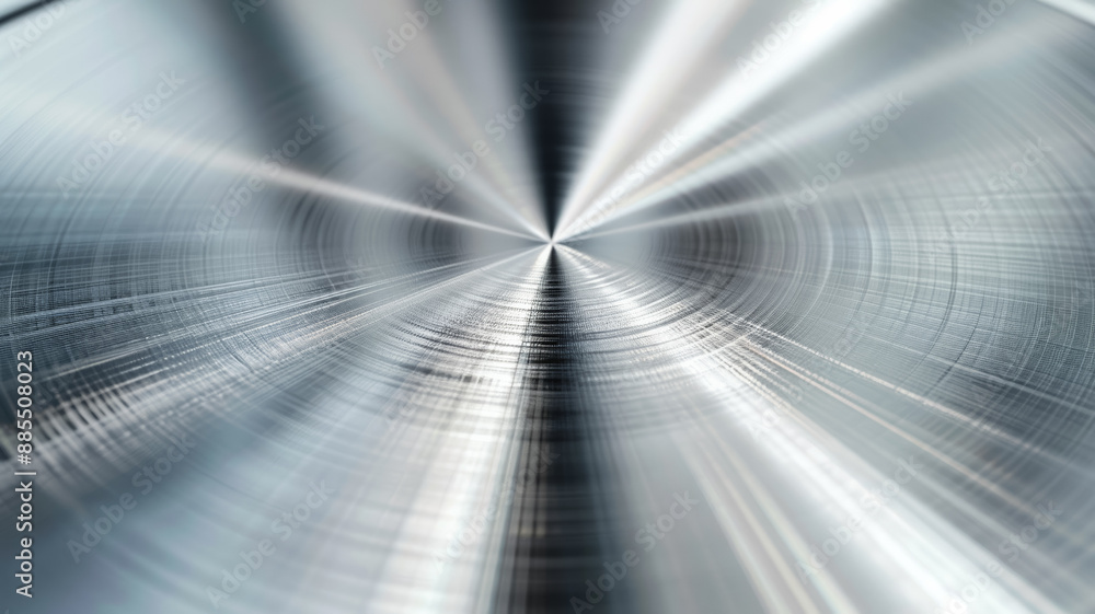 Poster smooth metal background with subtle gradient and reflective surface silver to light gray tones
