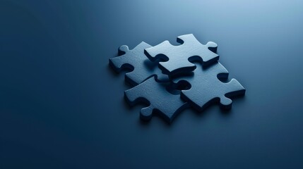 Puzzle. Business strategy, success solution, jigsaw games symbol. Idea metaphor. Creative idea, connection, challenge, partnership, teamwork, match