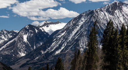 Snow At McClure Pass