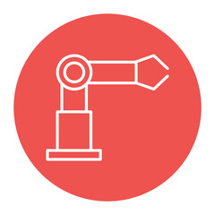 Industrial Robot Icon