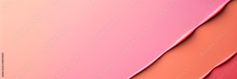 Poster gradient background from peach to light pink soft and trendy warm and inviting