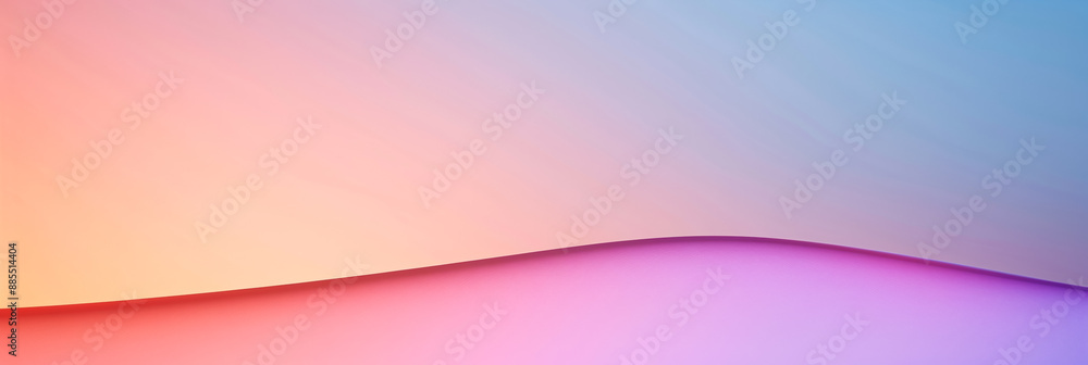 Aufkleber gradient background with soft tones from lavender to peach elegant and trendy smooth blend