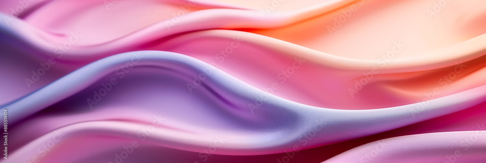 Poster gradient background with soft tones from lavender to peach elegant and trendy smooth blend