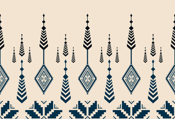 abstract Traditional geometric ethnic fabric pattern ornate elements with ethnic patterns design for textiles, rugs, clothing, sarong, scarf, batik, wrap, embroidery, print, curtain, carpet