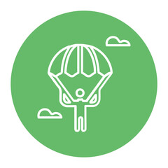 Paragliding Icon