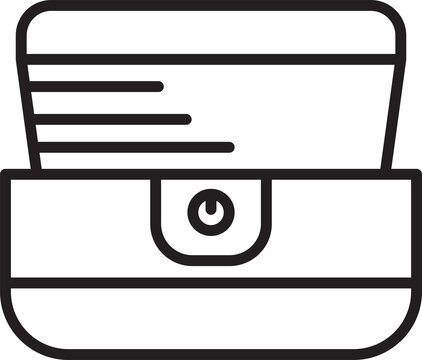 recommend clip art: Treasure Chest Icon Line Art