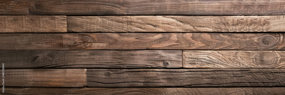 Poster dark wood background with soft shadows ideal for a minimalist design theme