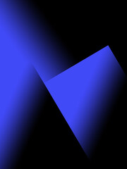 Trendy monochrome abstract gradient shades of blue light effect geometric line pattern luxury elegant business success concept decorative background texture web template design banner presentation 