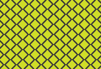 Yellow Color With Black Grid Background Vector 
