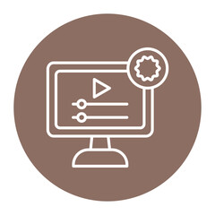 Obraz premium Animation Icon