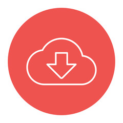 Cloud Download Icon