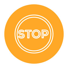 Stop Sign Icon