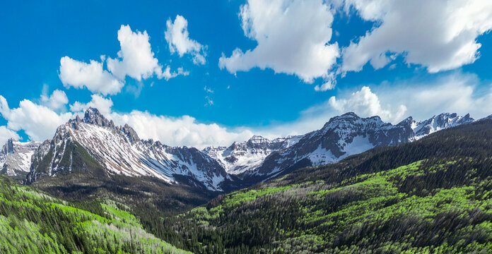 Mount Sneffels In Spring
