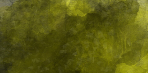 Abstract yellow, black watercolor grungy background with artistic design, colorful watercolor gradient wet effect hand drawn canvas background watercolor bleed and fringe with vibrant grunge texture.