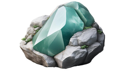 Rock Beryl, Isolated Trasparent PNG, Graphic Resource