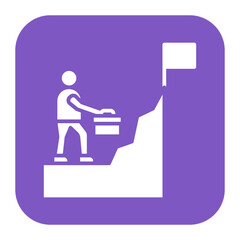 Career vector icon. Can be used for Business Training iconset.