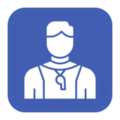 Coaching vector icon. Can be used for Business Training iconset.