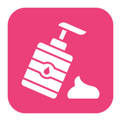 Fototapeta premium Lotion vector icon. Can be used for Skincare iconset.