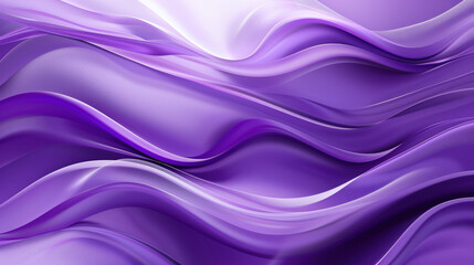 Fototapeta premium Serene Purple Waves: A Play of Light and Shade 