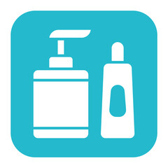 Bottle vector icon. Can be used for Skincare iconset.