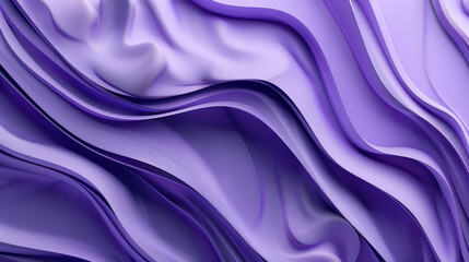 Fototapeta premium Lavender Silk Waves at Twilight 