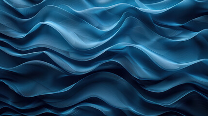 Obraz premium Abstract Midnight Ocean Waves