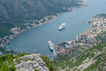 Montenegro's Kotor, Kotor Bay, Cruise Ships
