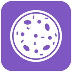 Petri Dish vector icon. Can be used for Science Fiction iconset.
