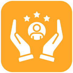 Customer Loyalty vector icon. Can be used for Business Analytics iconset.