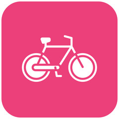 Bicycle vector icon. Can be used for Earth Day iconset.