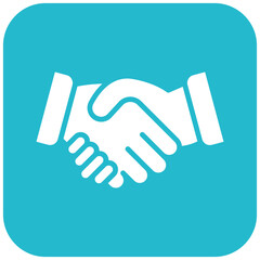 Deceptive Handshake vector icon. Can be used for Corruption iconset.