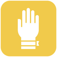 Awareness Bracelet vector icon. Can be used for Chemotherapy iconset.