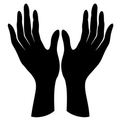 Obraz premium Angel Bird Wings Silhouette Vector Illustration