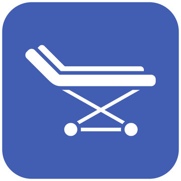 recommend clip art: Stretcher vector icon. Can be used for Rugby iconset.