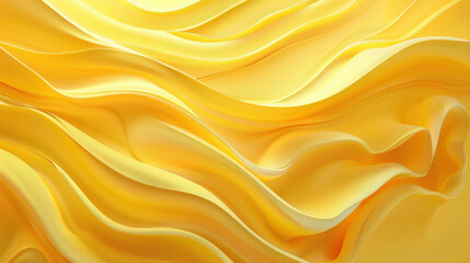 Obraz premium Golden Waves Abstract Art 